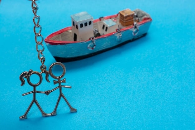 A cargo ship delayed at a port, symbolizing the supply chain disruptions affecting the import of fashion textiles and accessories due to Brexit.