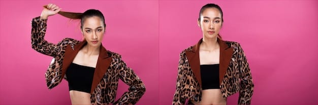 A split screen showing: on one side, a woman creating a fashion-related TikTok video in her bedroom; on the other side, a teenager watching the video on their phone and immediately adding a similar item to their online shopping cart, demonstrating the direct influence of TikTok on purchasing decisions.