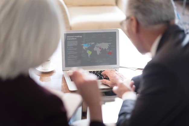 A close-up of a government website interface on a laptop screen, highlighting sections related to grants and funding opportunities for startups and small businesses.