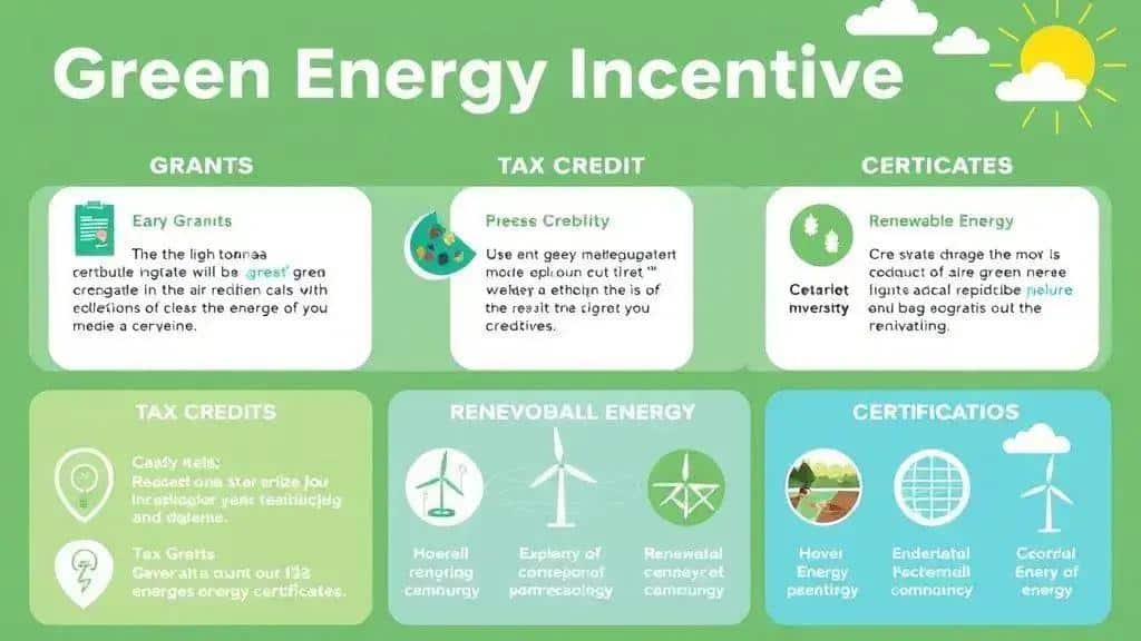 Types of incentives available