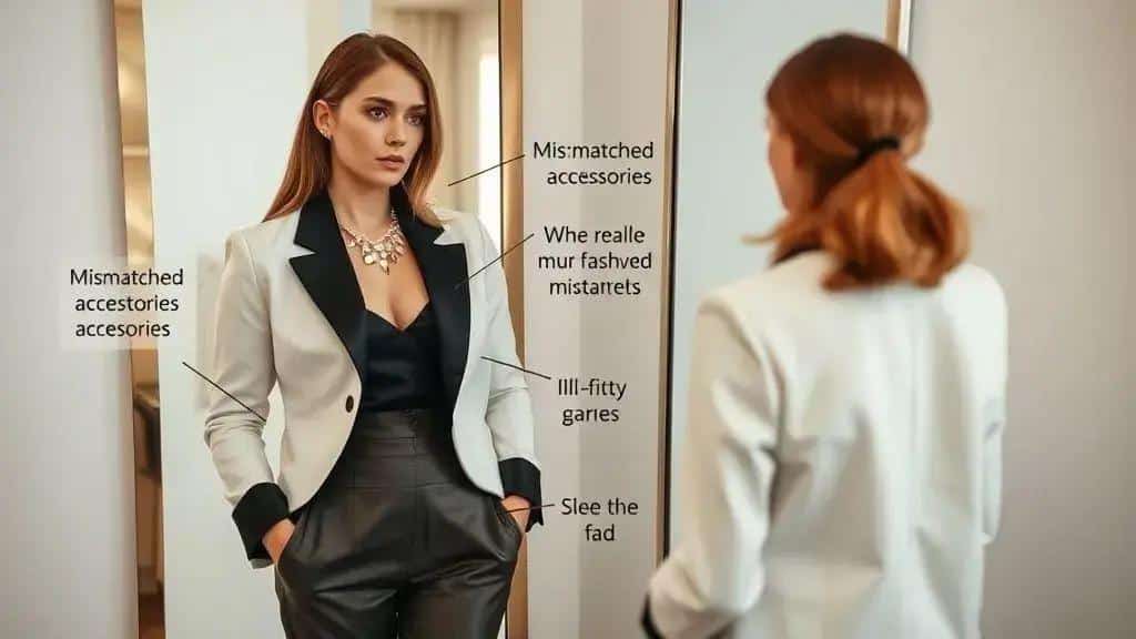 Errores comunes en la moda elegante