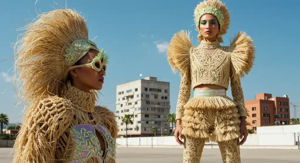 Texturas y materiales innovadores en la moda mexicana 2026