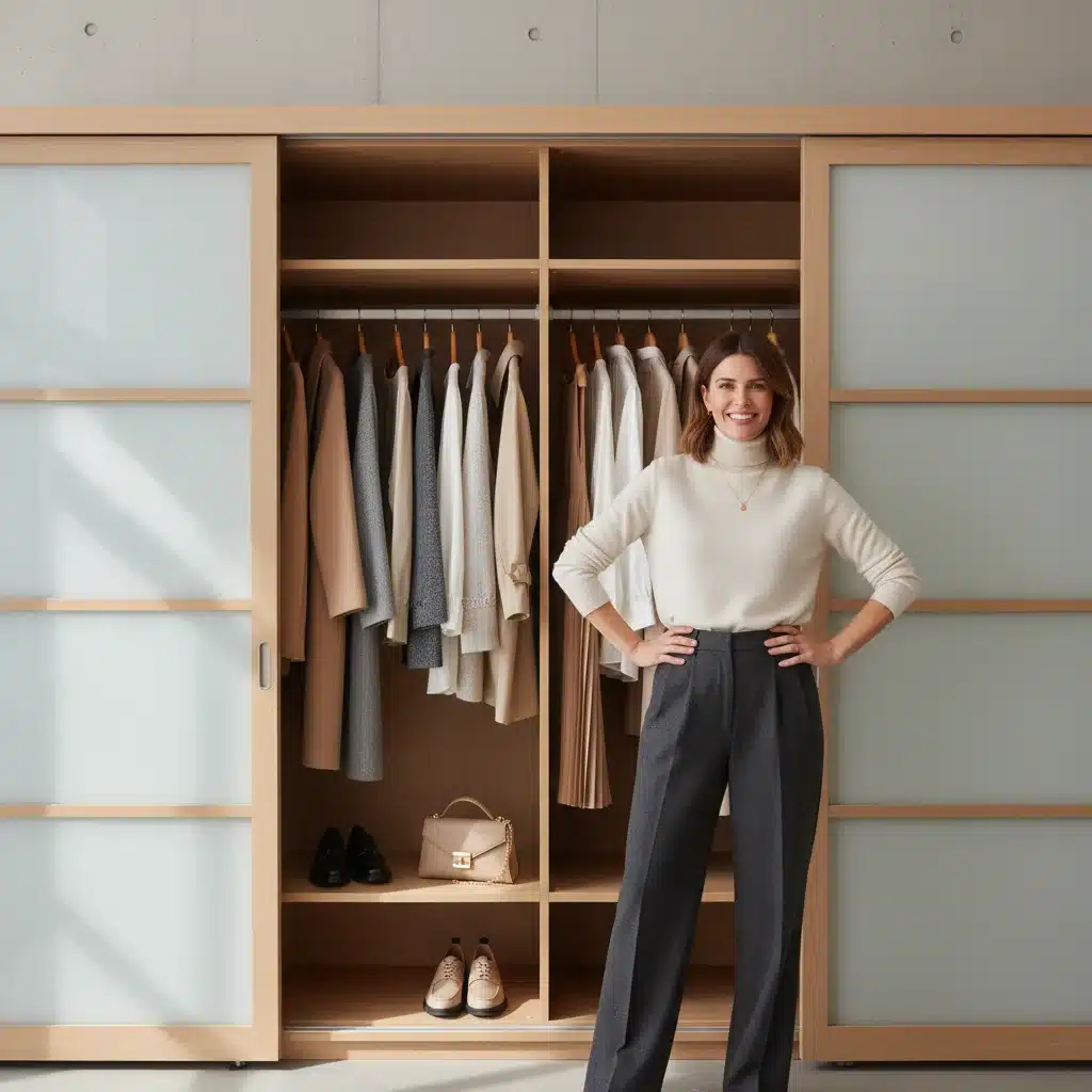 Capsule Wardrobe Damen 2026: Minimalismus & Stil mit 15 Teilen