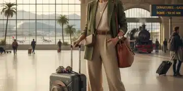 Frau packt clever für 10 Tage Urlaub mit stilvollen Outfits