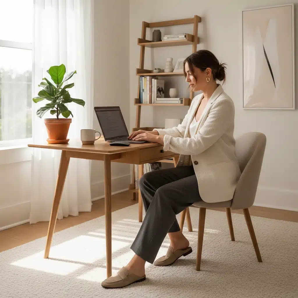 Stilvolle Homeoffice Kleidung Damen: Komfort & Professionalität 2026