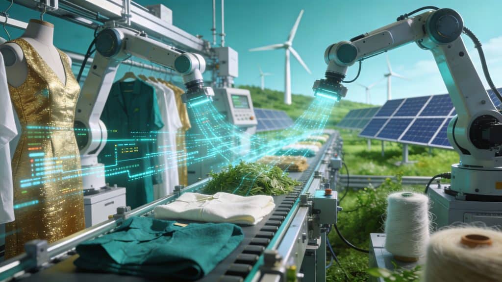KI in nachhaltiger Mode: Algorithmen optimieren Produktion bis 2026
