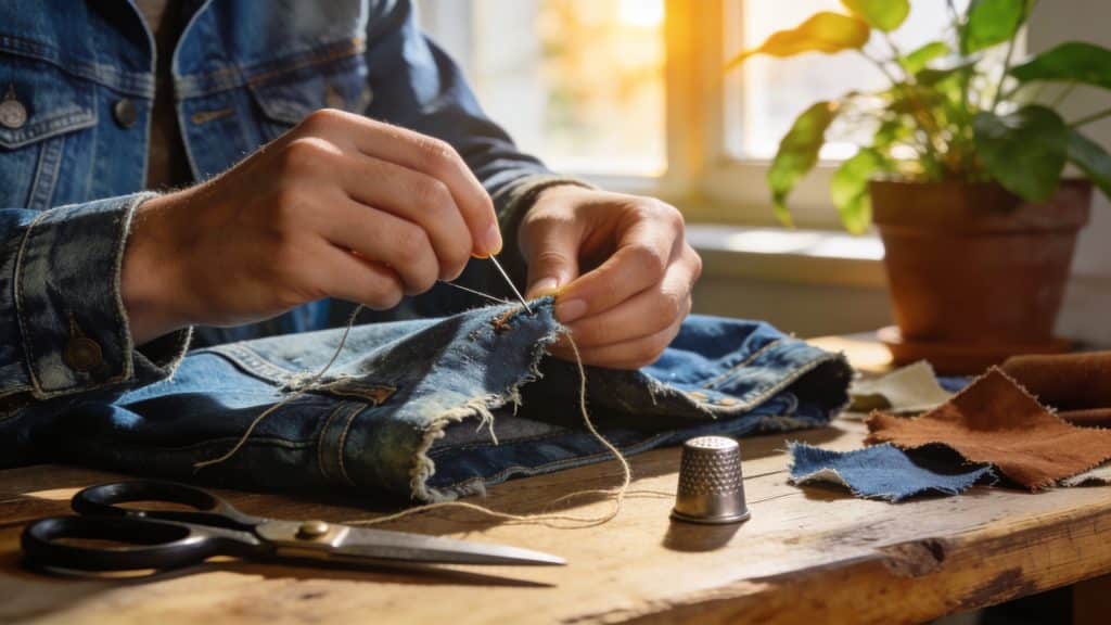 Kleidung reparieren: Lebensdauer verlängern & nachhaltig leben