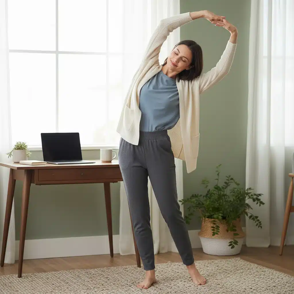 Bequeme und flexible Homeoffice Kleidung für entspanntes Arbeiten