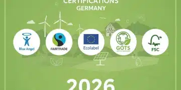 Infografik: Die 5 wichtigsten Nachhaltigkeitszertifikate in Deutschland 2026