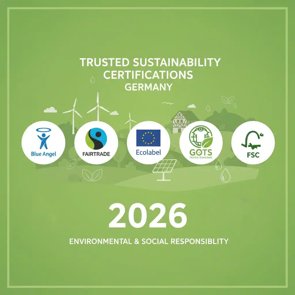 Grüne Labels verstehen: Ein Leitfaden zu den 5 wichtigsten Nachhaltigkeitszertifikaten in Deutschland 2026