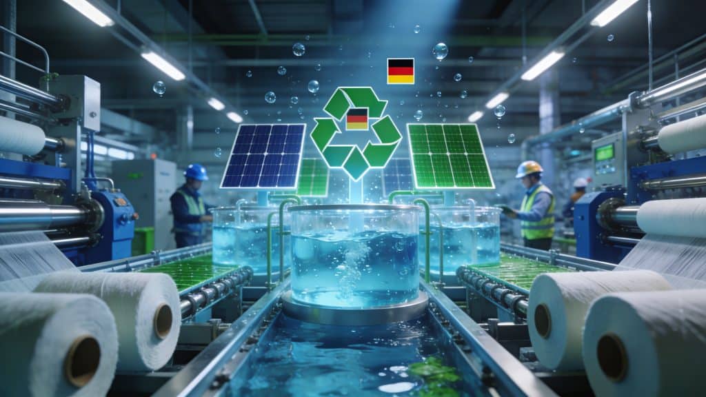 Wassereinsparung Textilproduktion: Deutsche Marken setzen Standards 2026