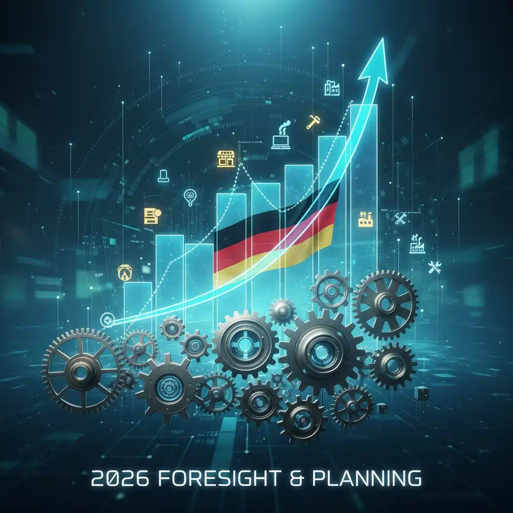 Wirtschaftliche Prognose 2026: 5 Schlüsselindikatoren für den deutschen Mittelstand