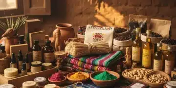 Variedade de produtos éticos e sustentáveis de marcas brasileiras em exposição, destacando a diversidade e qualidade.