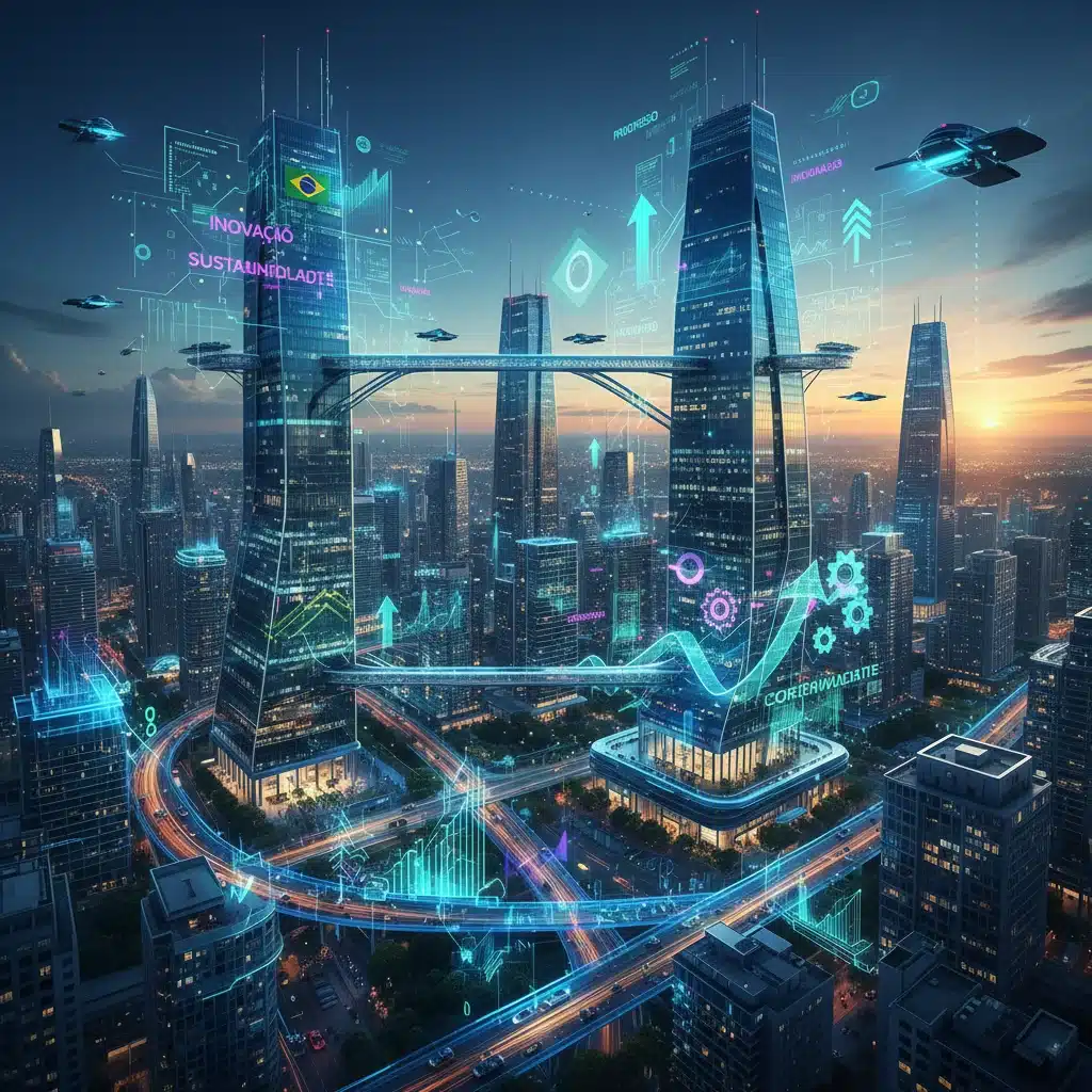 Impacto da Tecnologia na Economia Brasileira 2026: Inovação e Produtividade