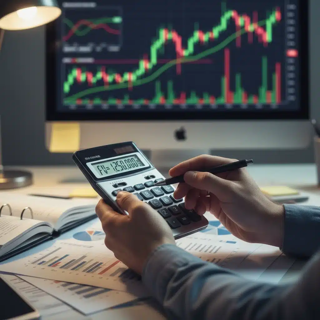 Main tenant une calculatrice, symbolisant la planification financière face aux changements des retraites.