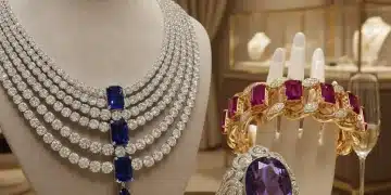 Collection de bijoux de luxe présentant les tendances joaillerie 2026