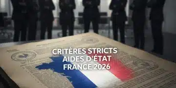 Critères stricts aides d'État françaises 2026
