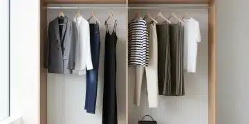 Dressing capsule 2026 organisé avec 10 pièces clés élégantes et polyvalentes
