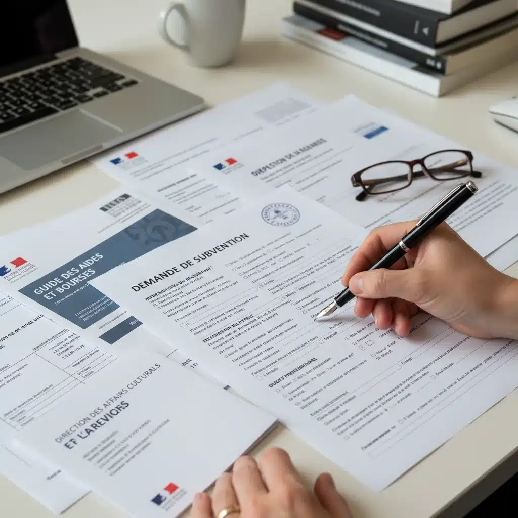 Dossier de demande de subvention : remplir les formulaires avec précision